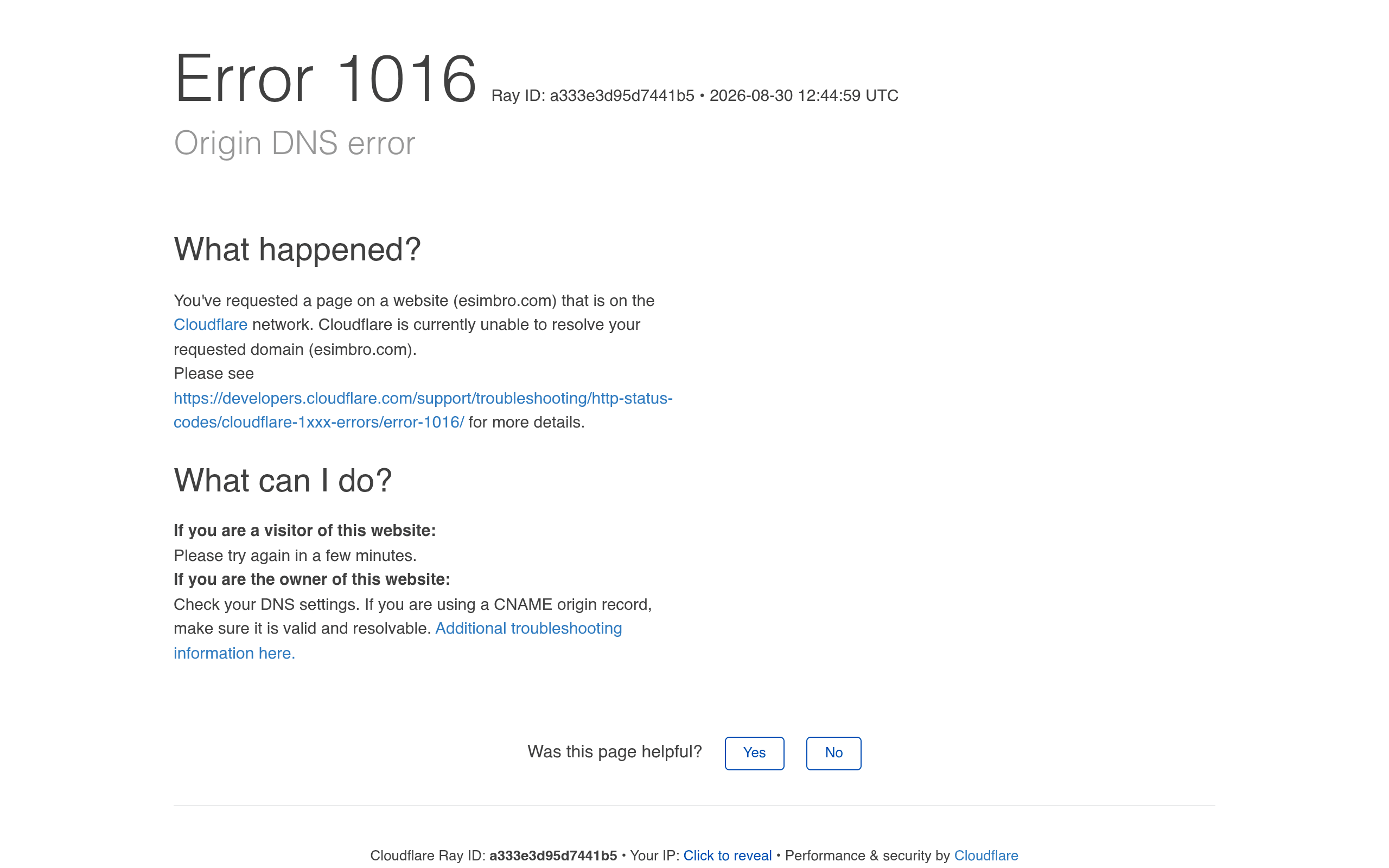 eSimBro homepage