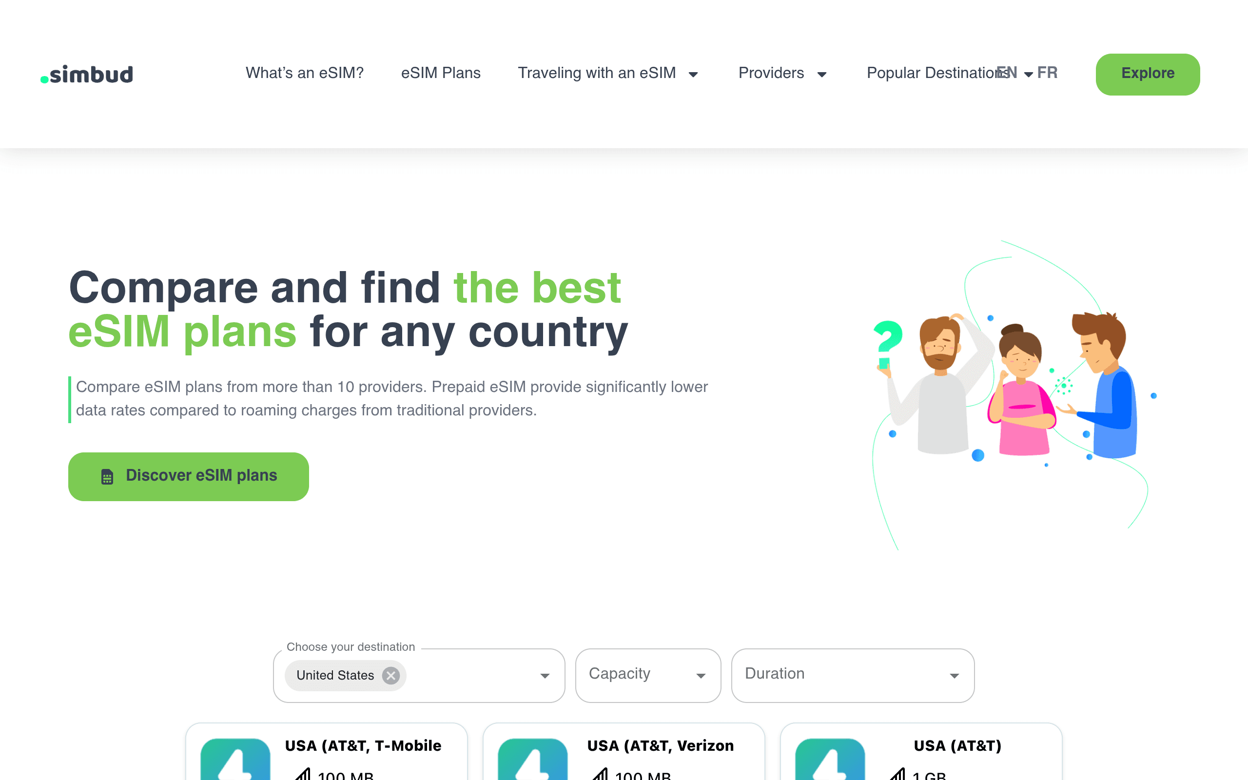 Simbud homepage