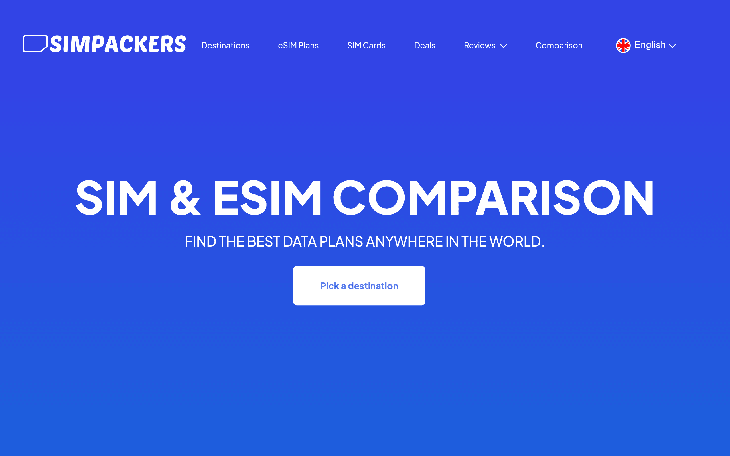 Simpackers homepage
