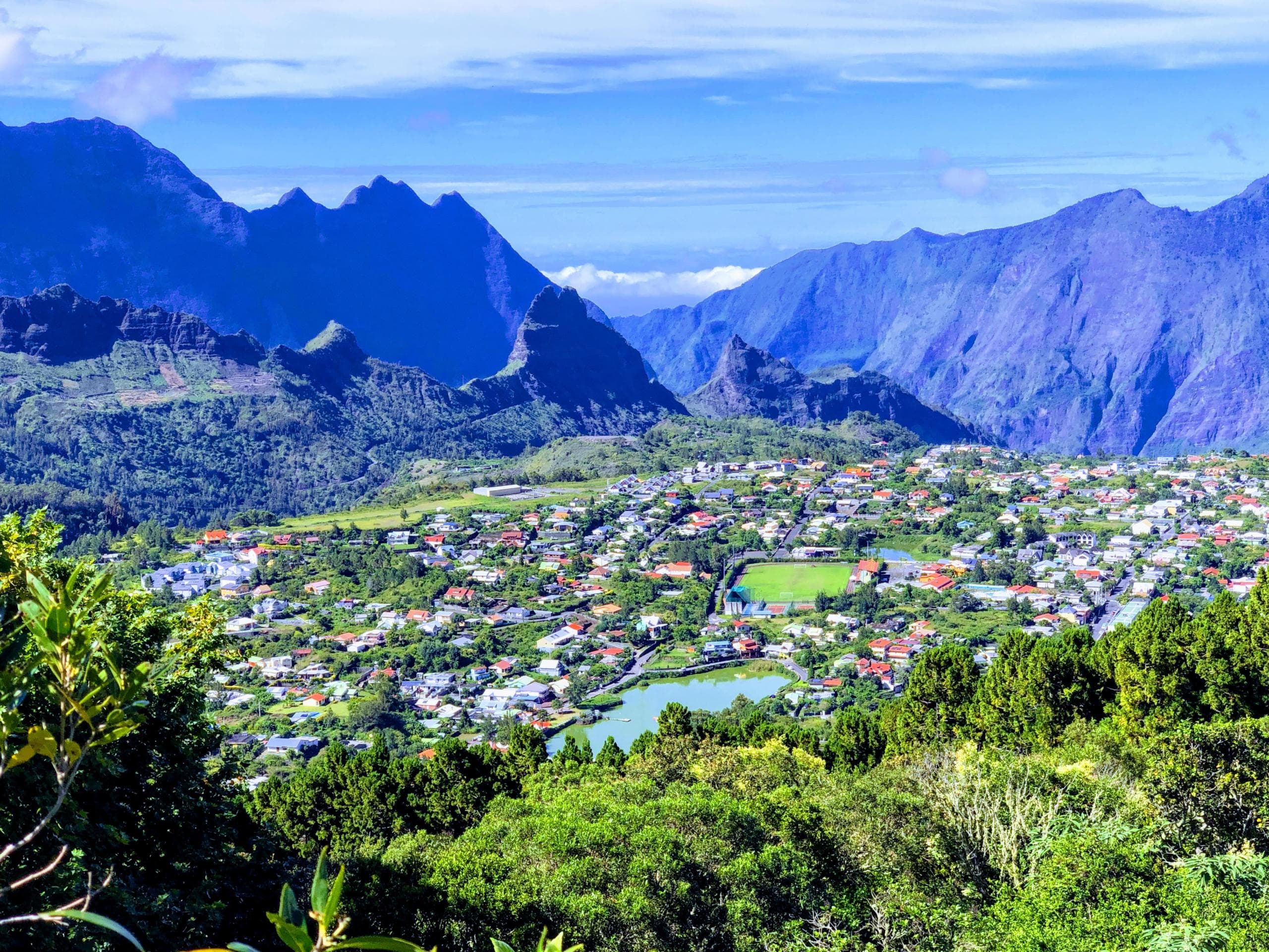 Réunion landscape